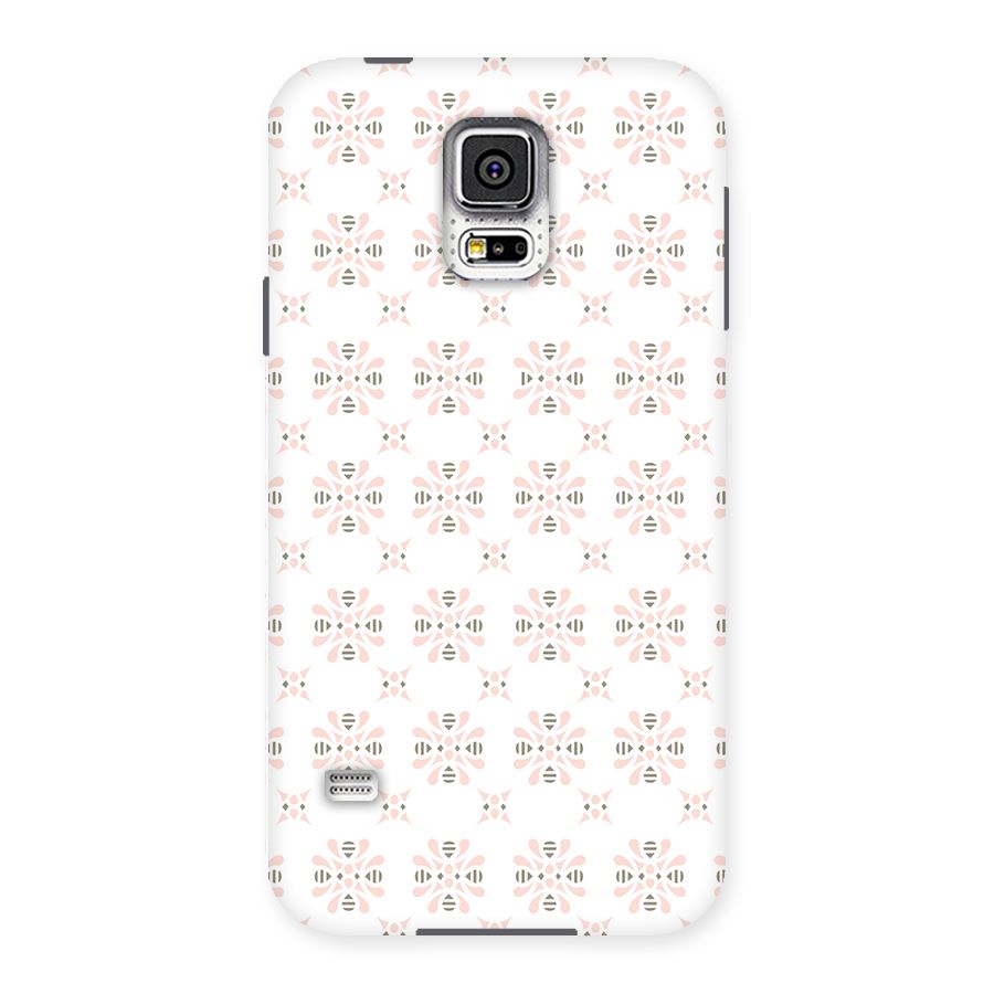 Pink Floral Pattern Back Case for Samsung Galaxy S5