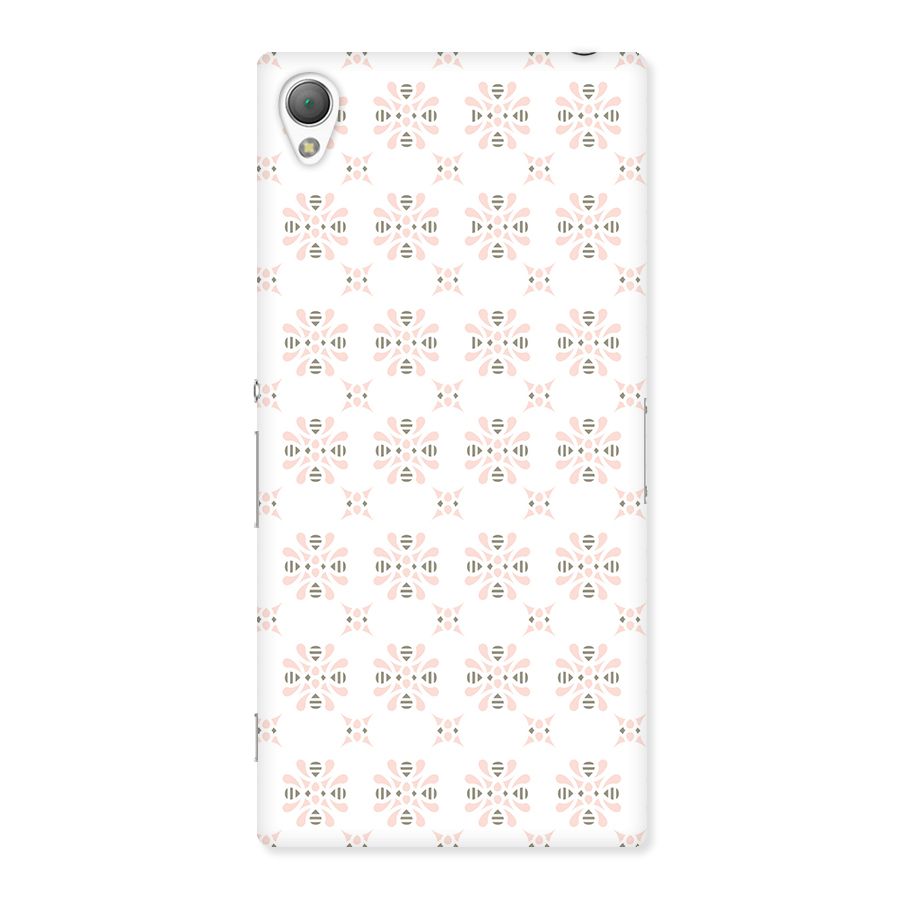 Pink Floral Pattern Back Case for Sony Xperia Z3