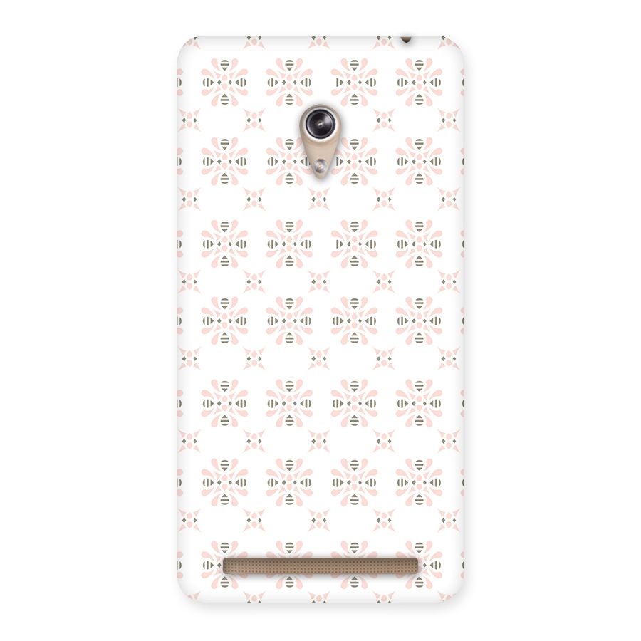 Pink Floral Pattern Back Case for Zenfone 6