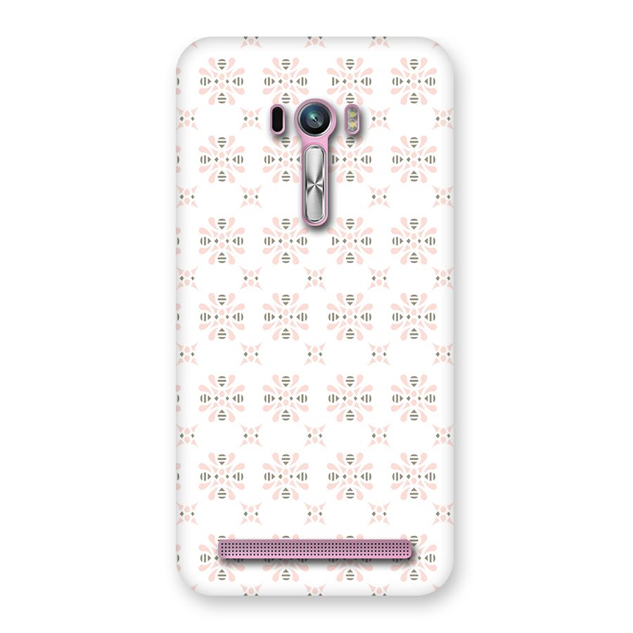 Pink Floral Pattern Back Case for Zenfone Selfie