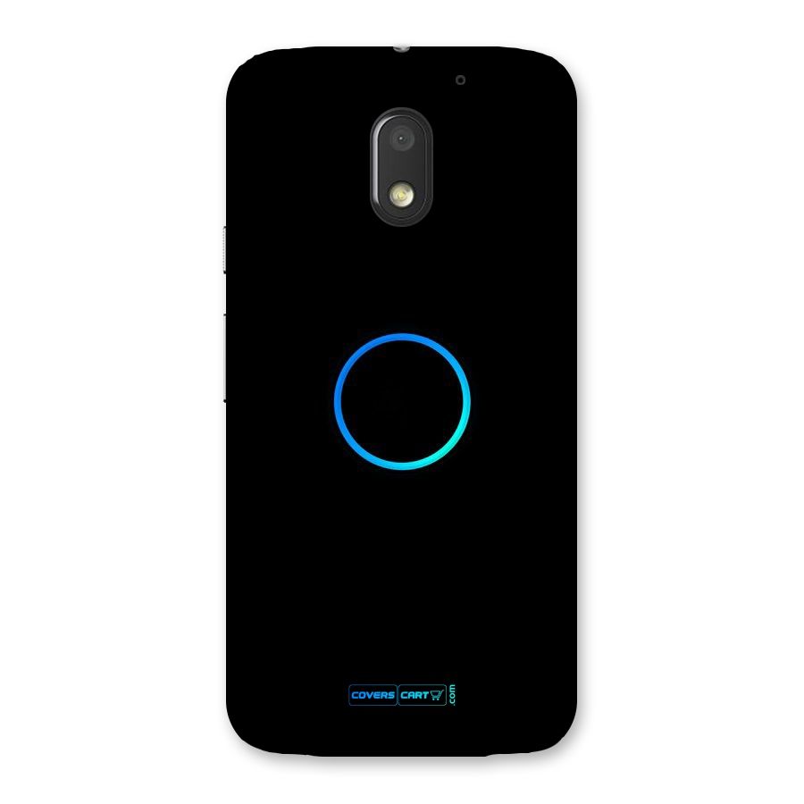 Beautiful Simple Circle Back Case for Moto E3 Power