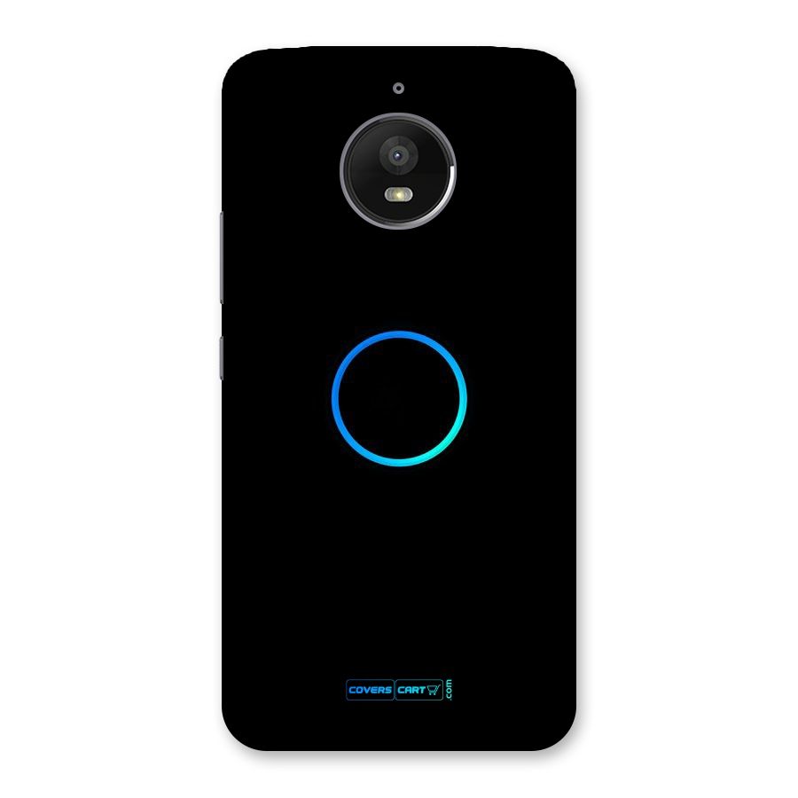 Beautiful Simple Circle Back Case for Moto E4 Plus