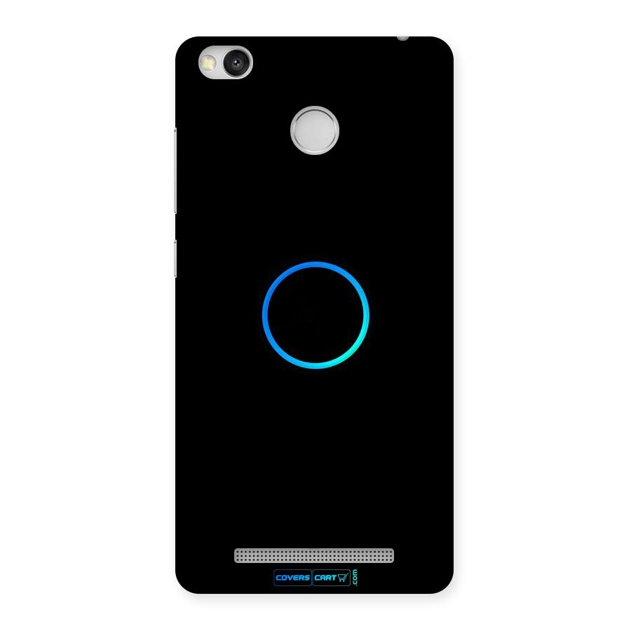 Beautiful Simple Circle Back Case for Redmi 3S Prime