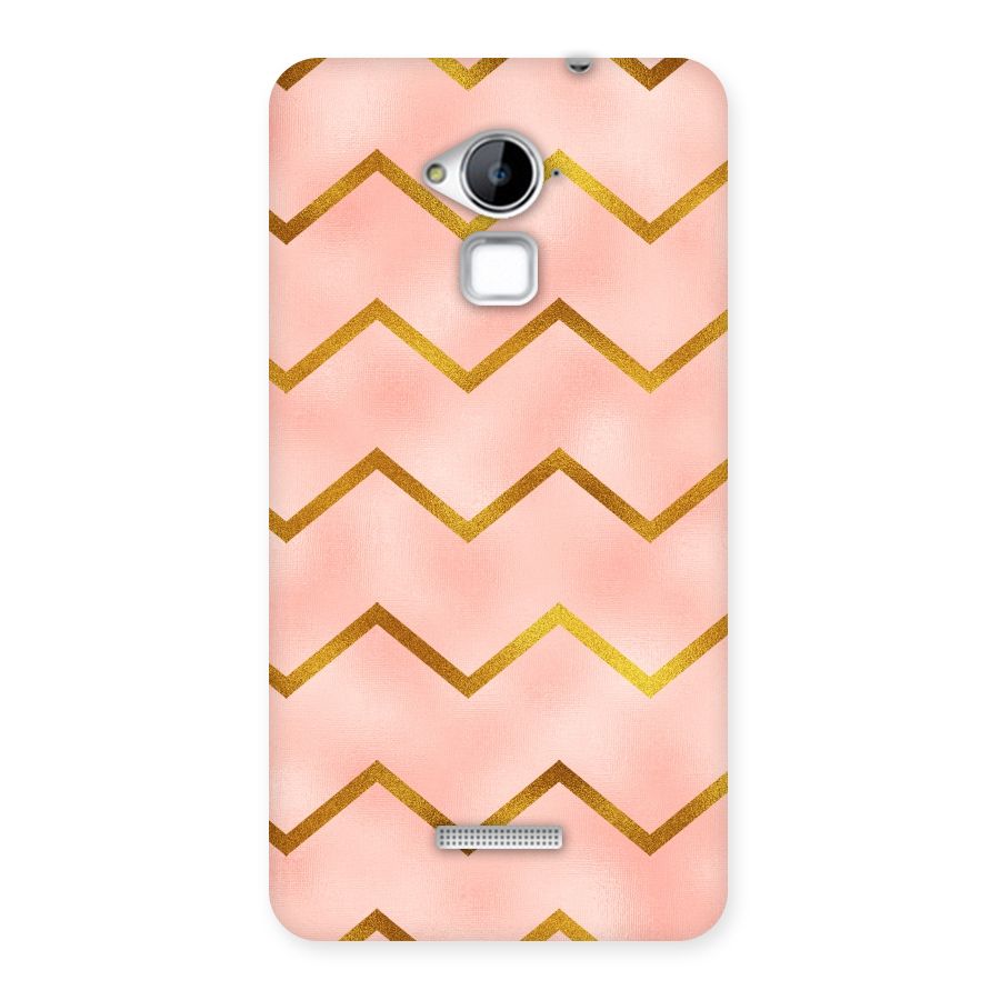 Gold Pink Pattern Back Case for Coolpad Note 3