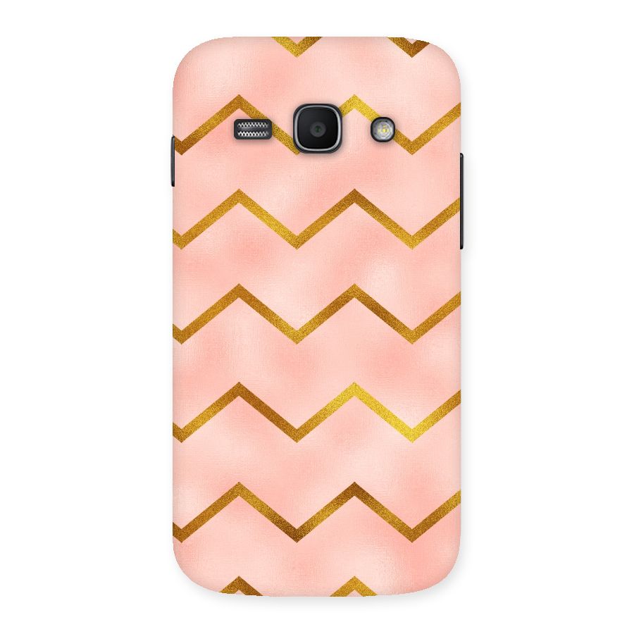 Gold Pink Pattern Back Case for Galaxy Ace 3