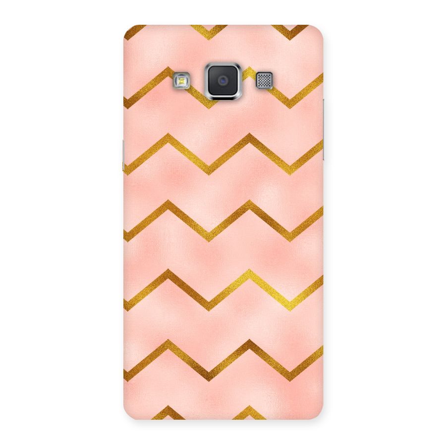 Gold Pink Pattern Back Case for Galaxy Grand Max