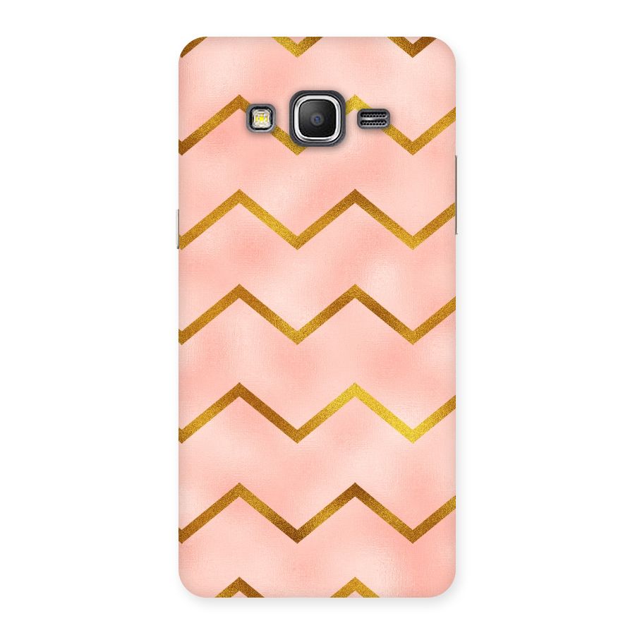 Gold Pink Pattern Back Case for Galaxy Grand Prime