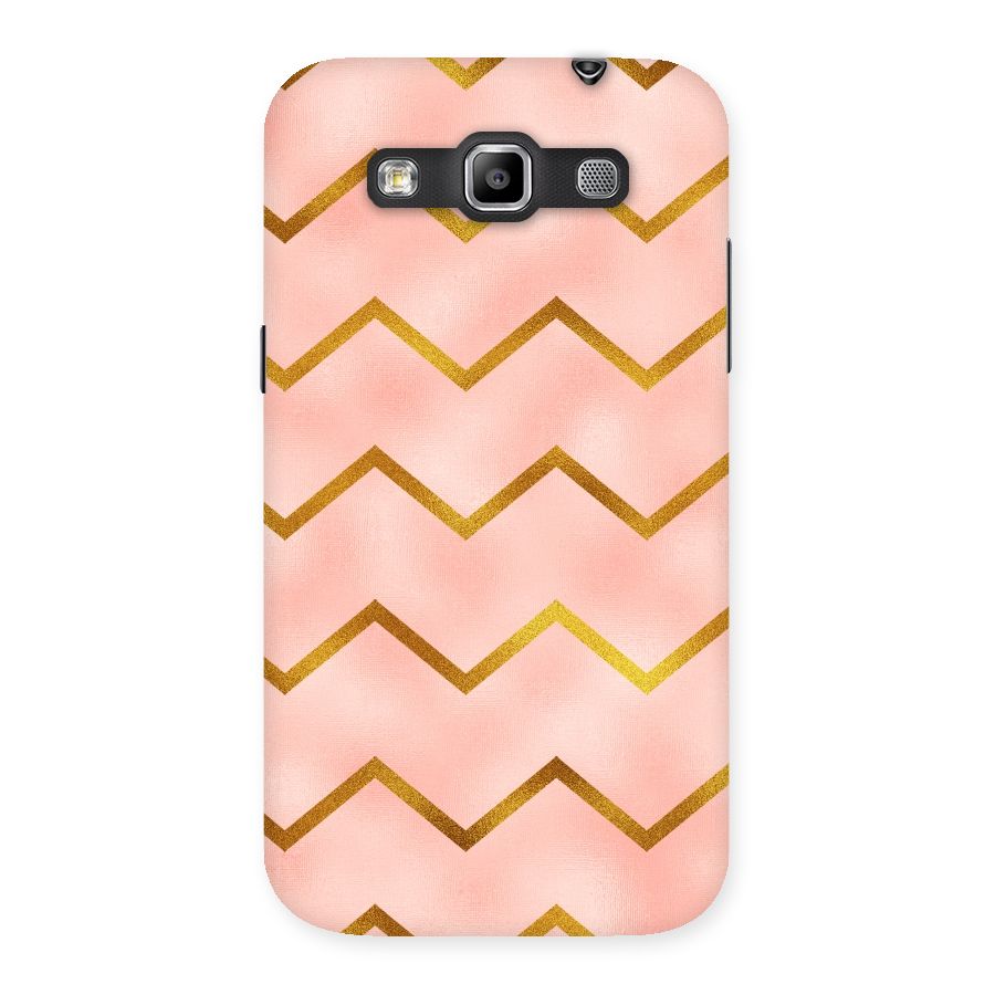 Gold Pink Pattern Back Case for Galaxy Grand Quattro