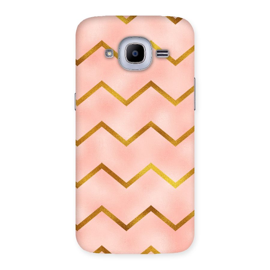 Gold Pink Pattern Back Case for Samsung Galaxy J2 2016
