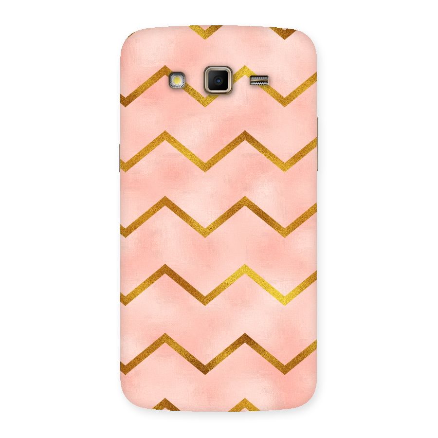 Gold Pink Pattern Back Case for Samsung Galaxy Grand 2