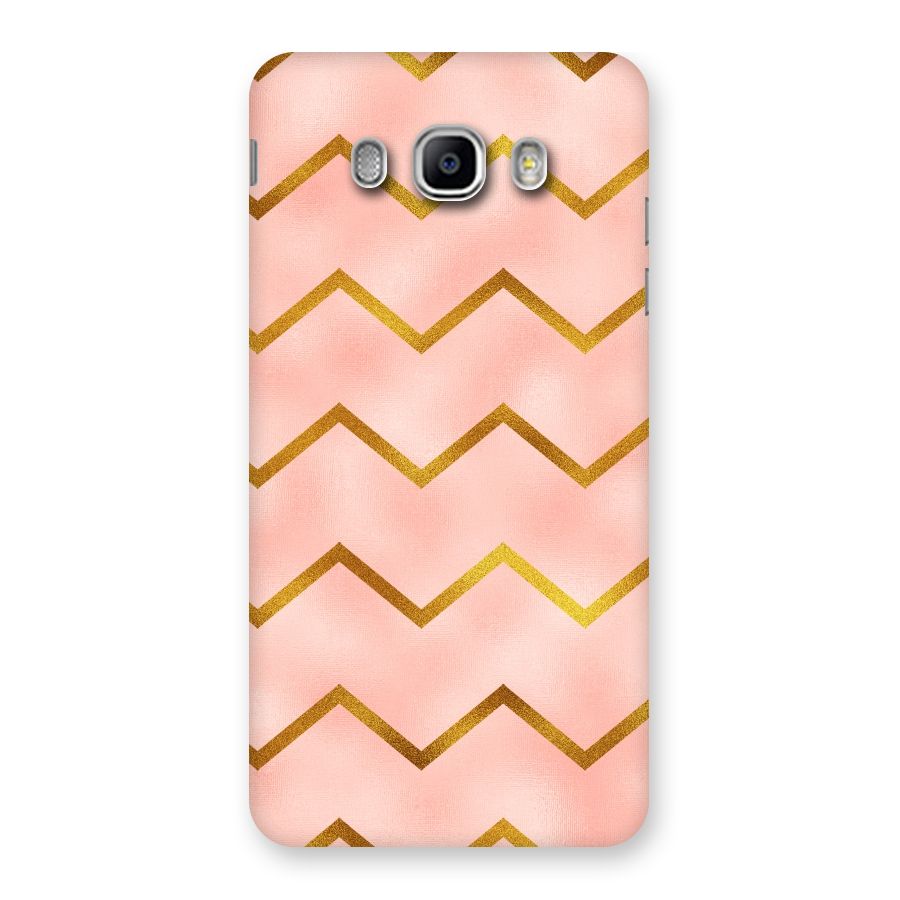 Gold Pink Pattern Back Case for Samsung Galaxy J5 2016