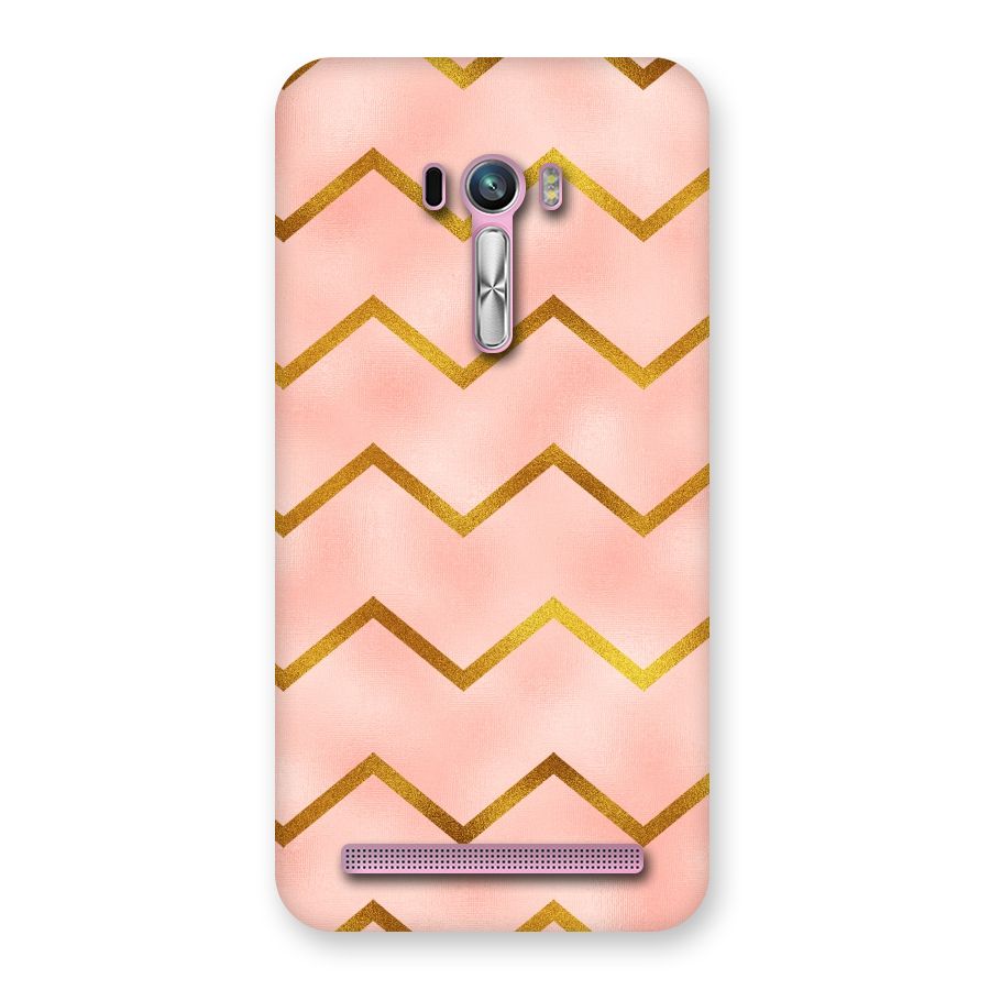 Gold Pink Pattern Back Case for Zenfone Selfie