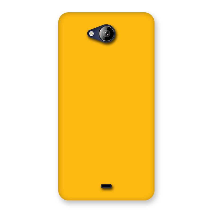Gold Yellow Back Case for Canvas Play Q355