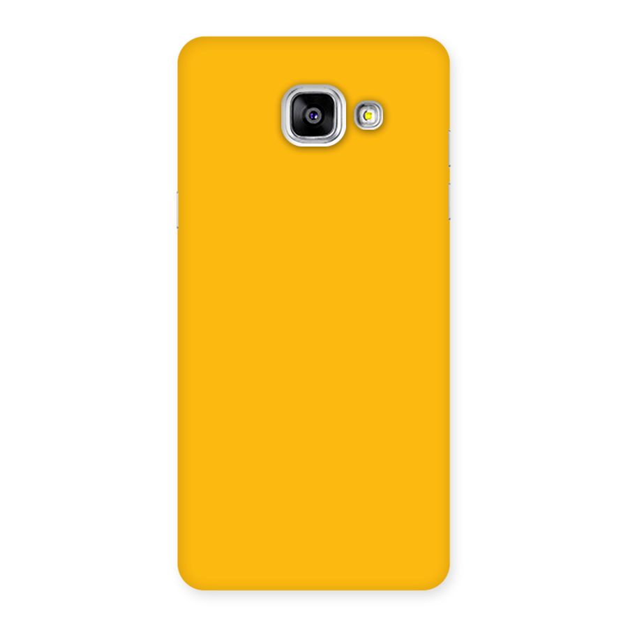 Gold Yellow Back Case for Galaxy A5 2016
