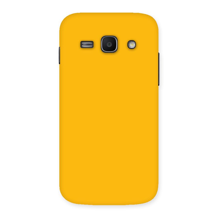 Gold Yellow Back Case for Galaxy Ace 3