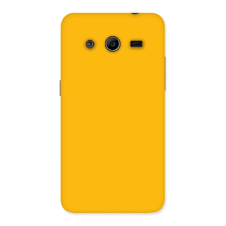 Gold Yellow Back Case for Galaxy Core 2