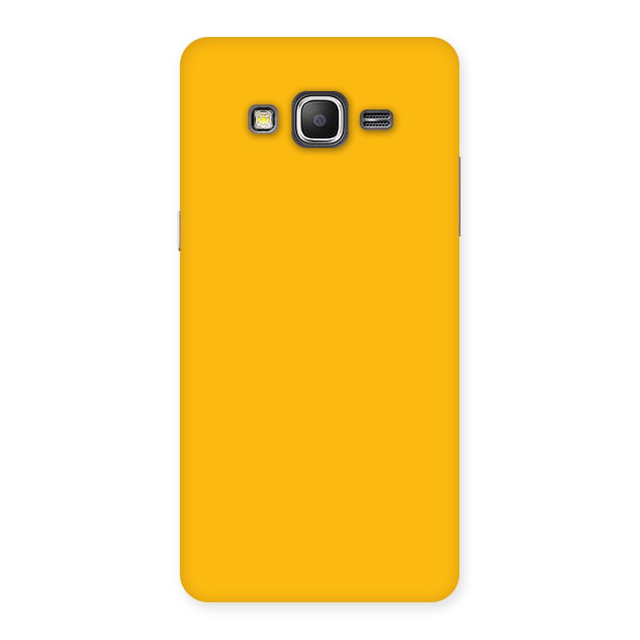 Gold Yellow Back Case for Galaxy Grand Prime