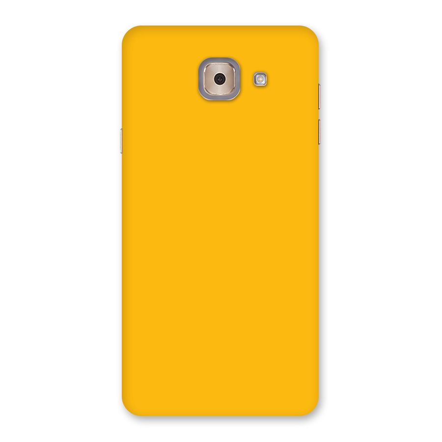 Gold Yellow Back Case for Galaxy J7 Max