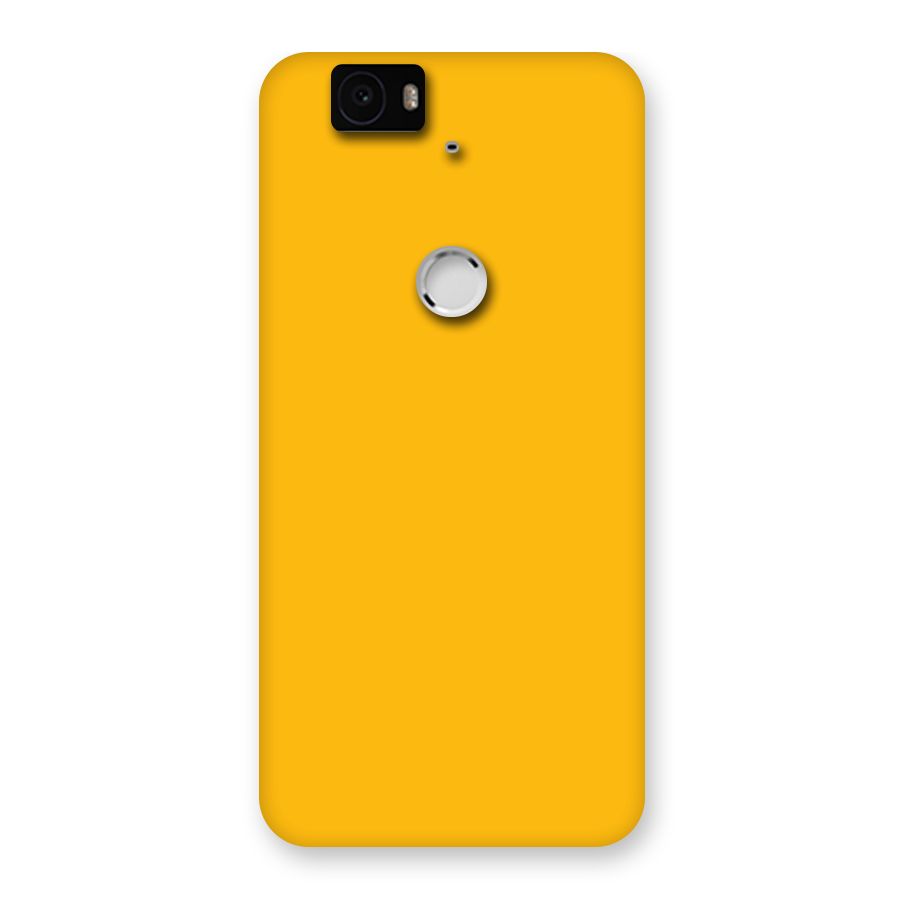 Gold Yellow Back Case for Google Nexus-6P