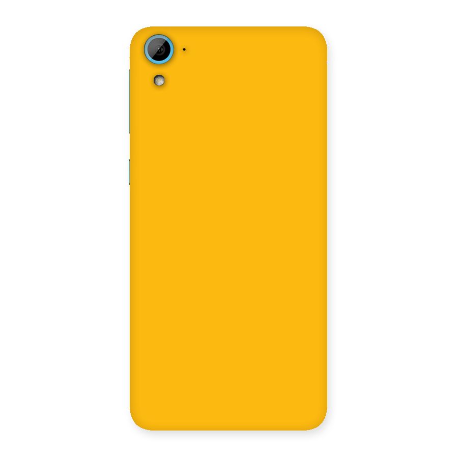 Gold Yellow Back Case for HTC Desire 826