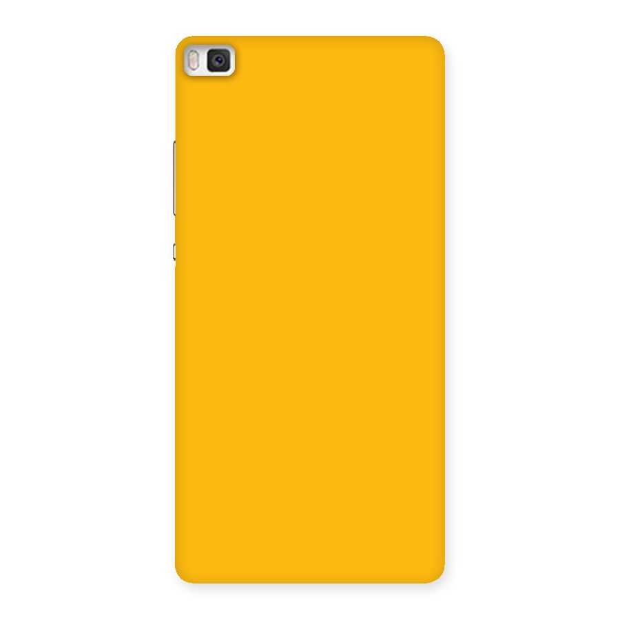 Gold Yellow Back Case for Huawei P8