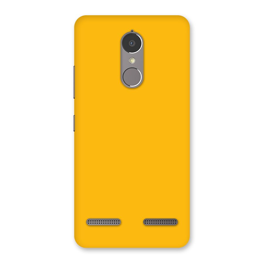 Gold Yellow Back Case for Lenovo K6
