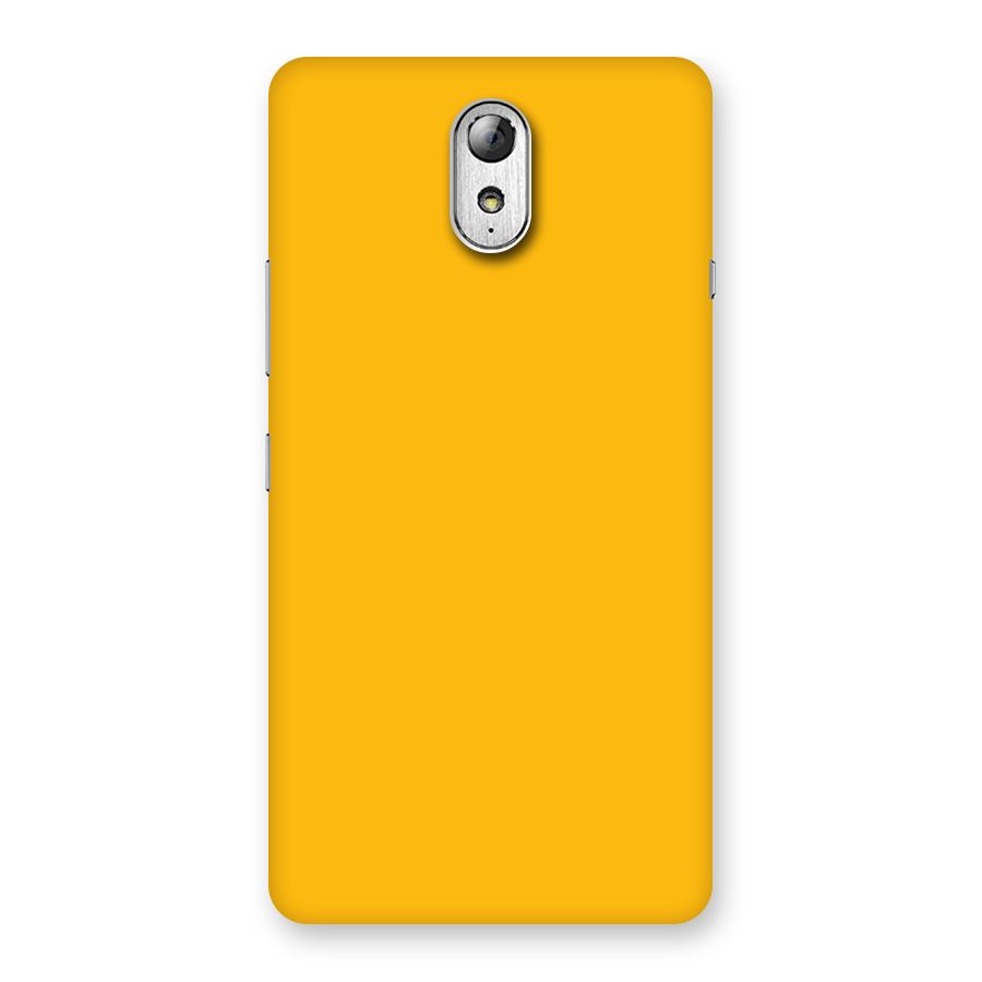 Gold Yellow Back Case for Lenovo Vibe P1M