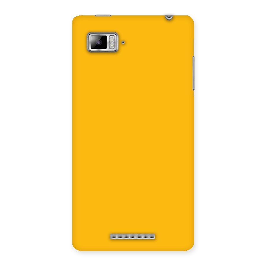 Gold Yellow Back Case for Lenovo Vibe Z K910