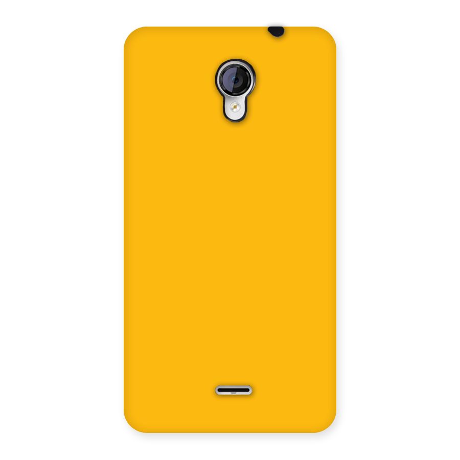 Gold Yellow Back Case for Micromax Unite 2 A106