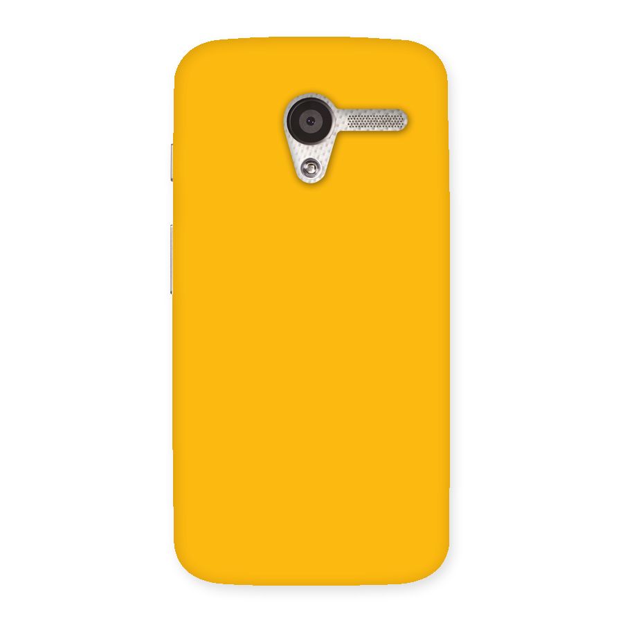 Gold Yellow Back Case for Moto X
