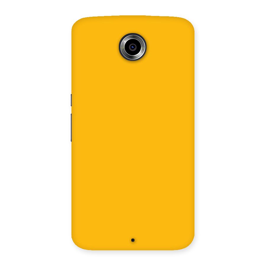 Gold Yellow Back Case for Nexsus 6