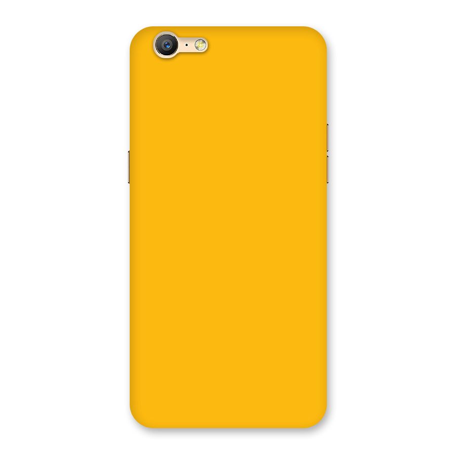 Gold Yellow Back Case for Oppo A57