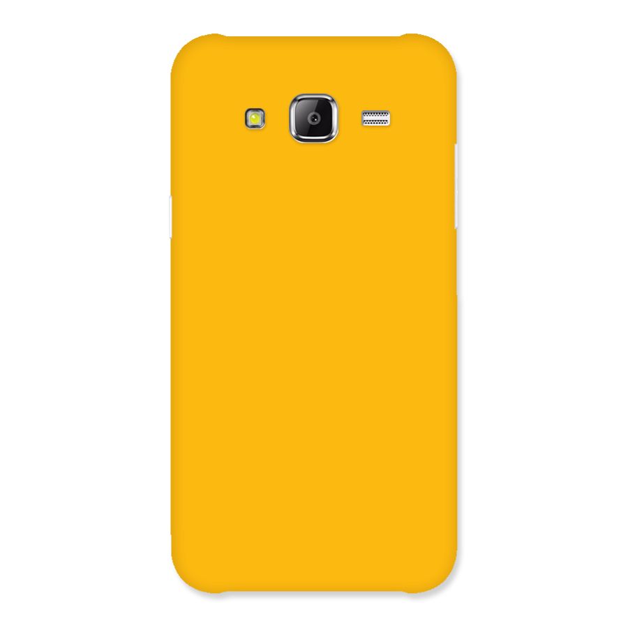 Gold Yellow Back Case for Samsung Galaxy J2 Prime