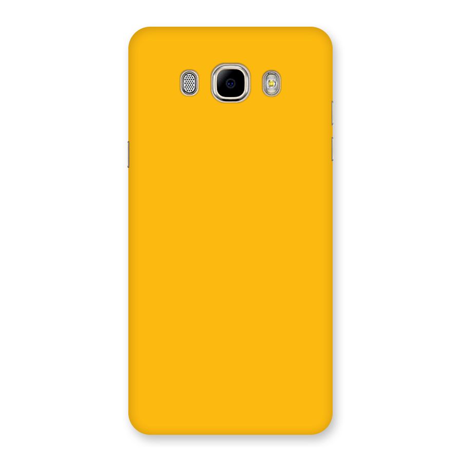 Gold Yellow Back Case for Samsung Galaxy J7 2016