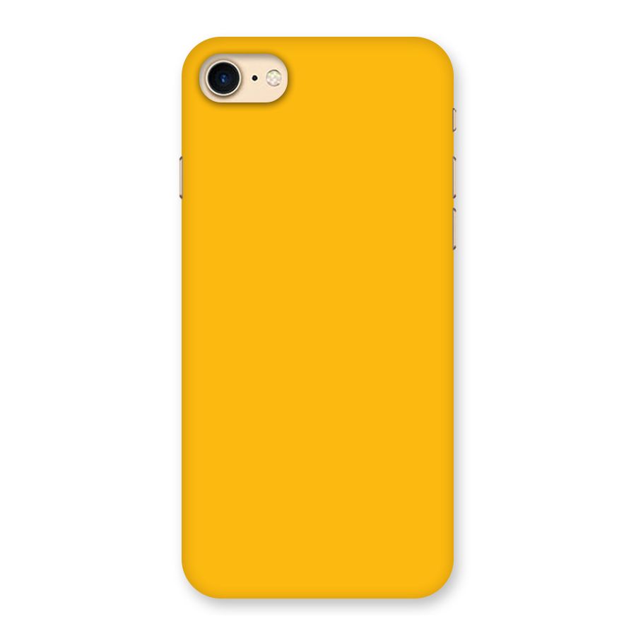 Gold Yellow Back Case for iPhone 7