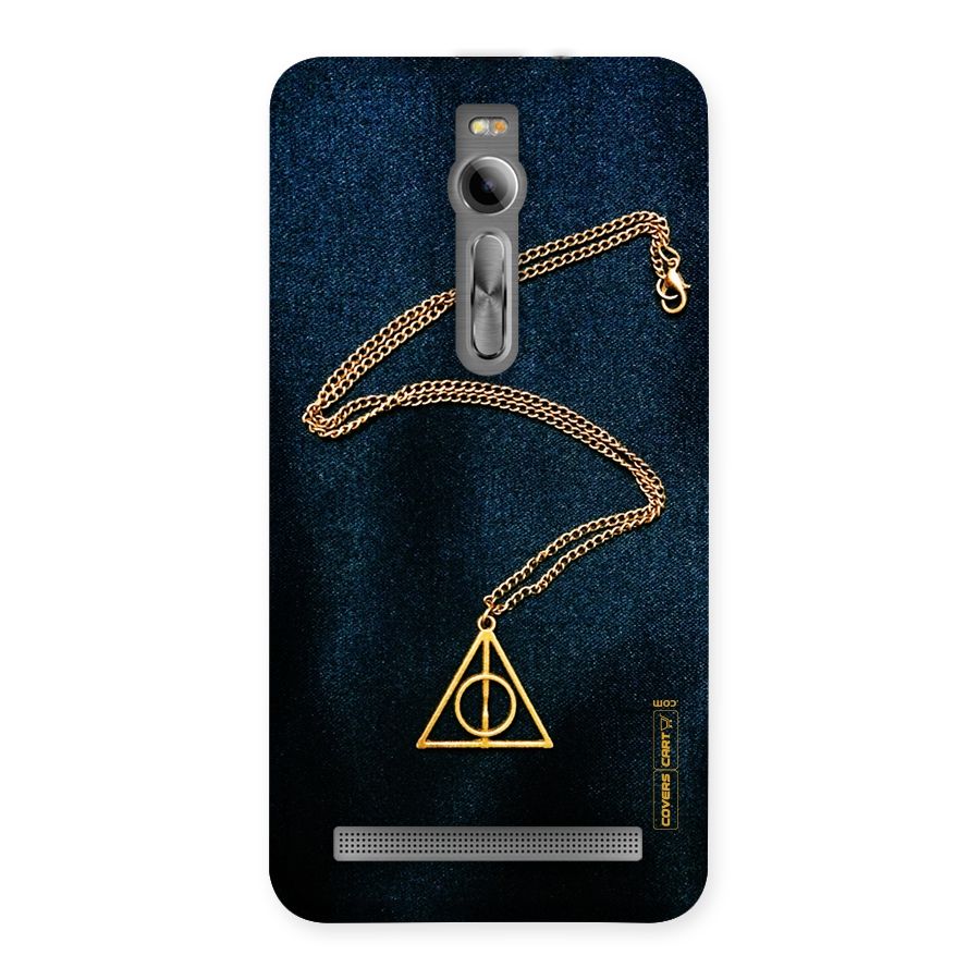 Golden Chain Back Case for Asus Zenfone 2