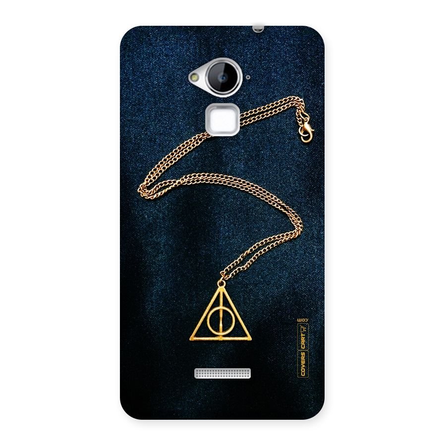 Golden Chain Back Case for Coolpad Note 3