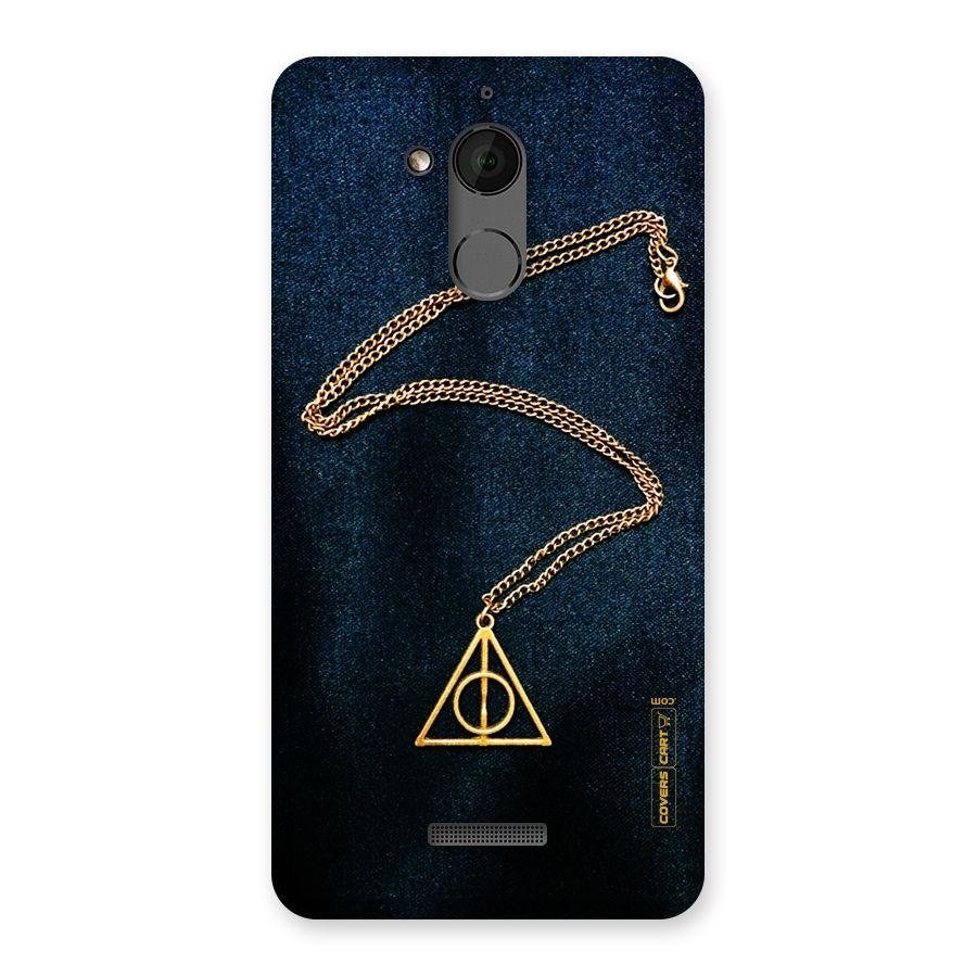 Golden Chain Back Case for Coolpad Note 5