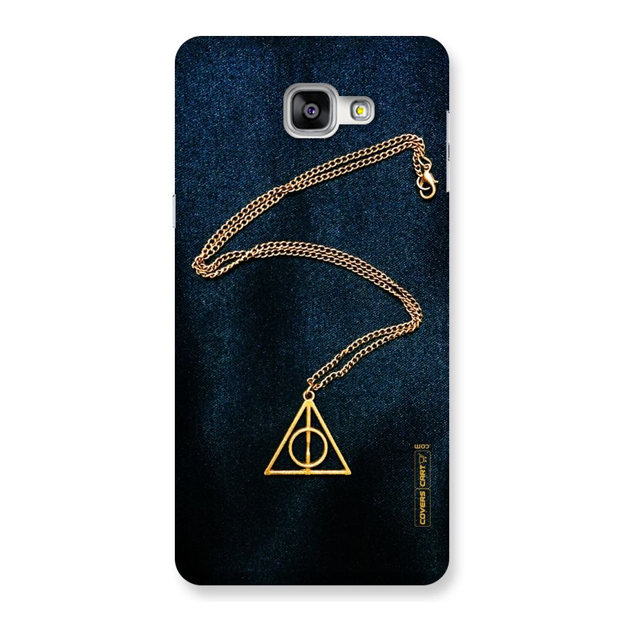 Golden Chain Back Case for Galaxy A9