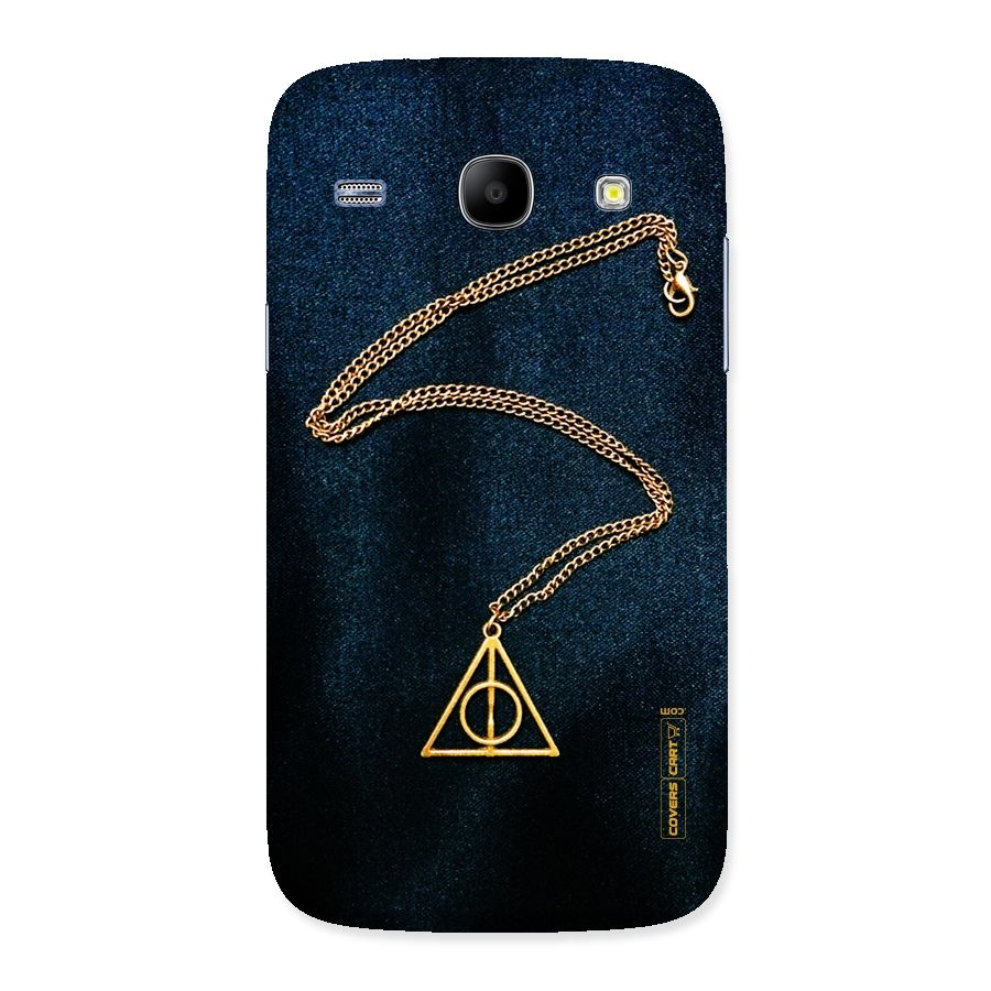 Golden Chain Back Case for Galaxy Core