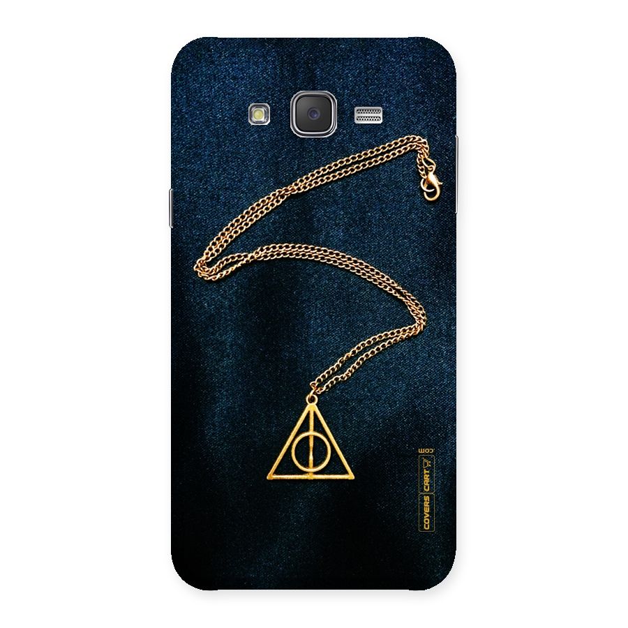Golden Chain Back Case for Galaxy J7