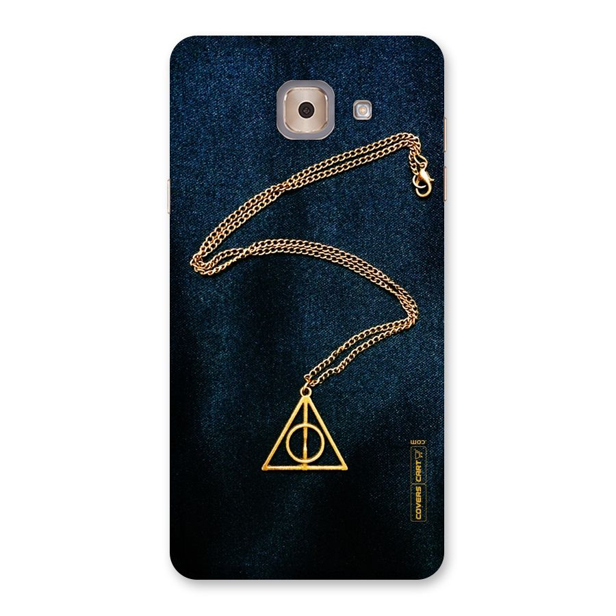 Golden Chain Back Case for Galaxy J7 Max