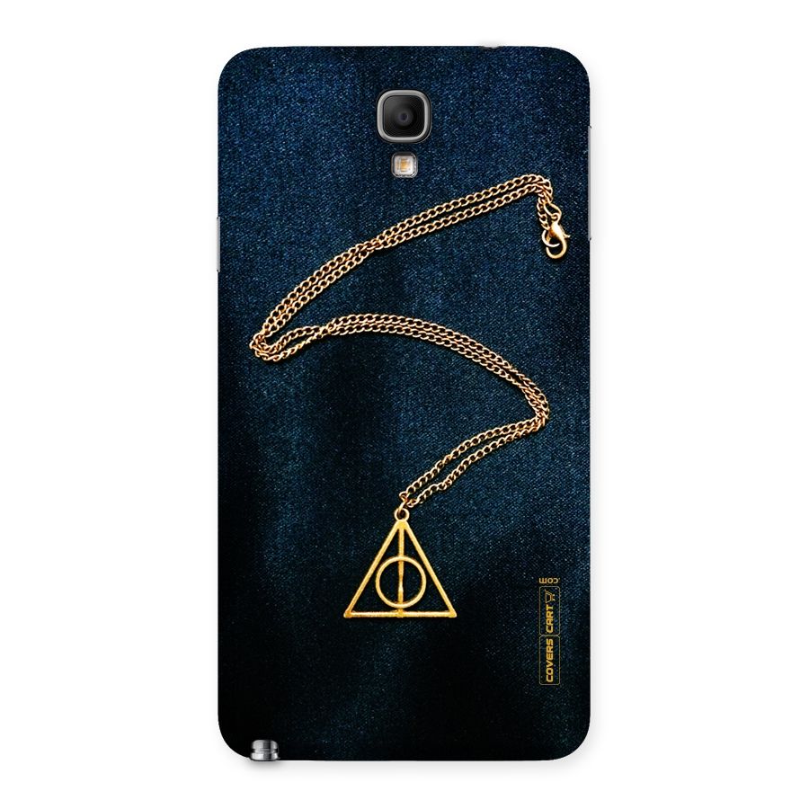 Golden Chain Back Case for Galaxy Note 3 Neo