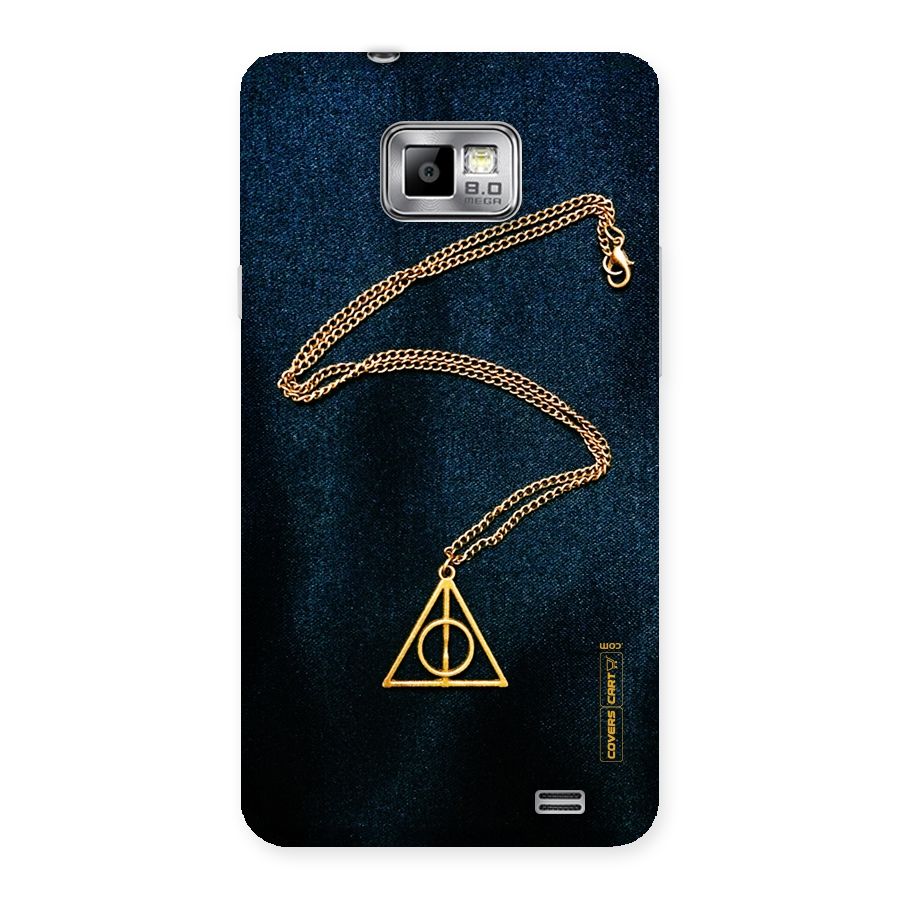 Golden Chain Back Case for Galaxy S2