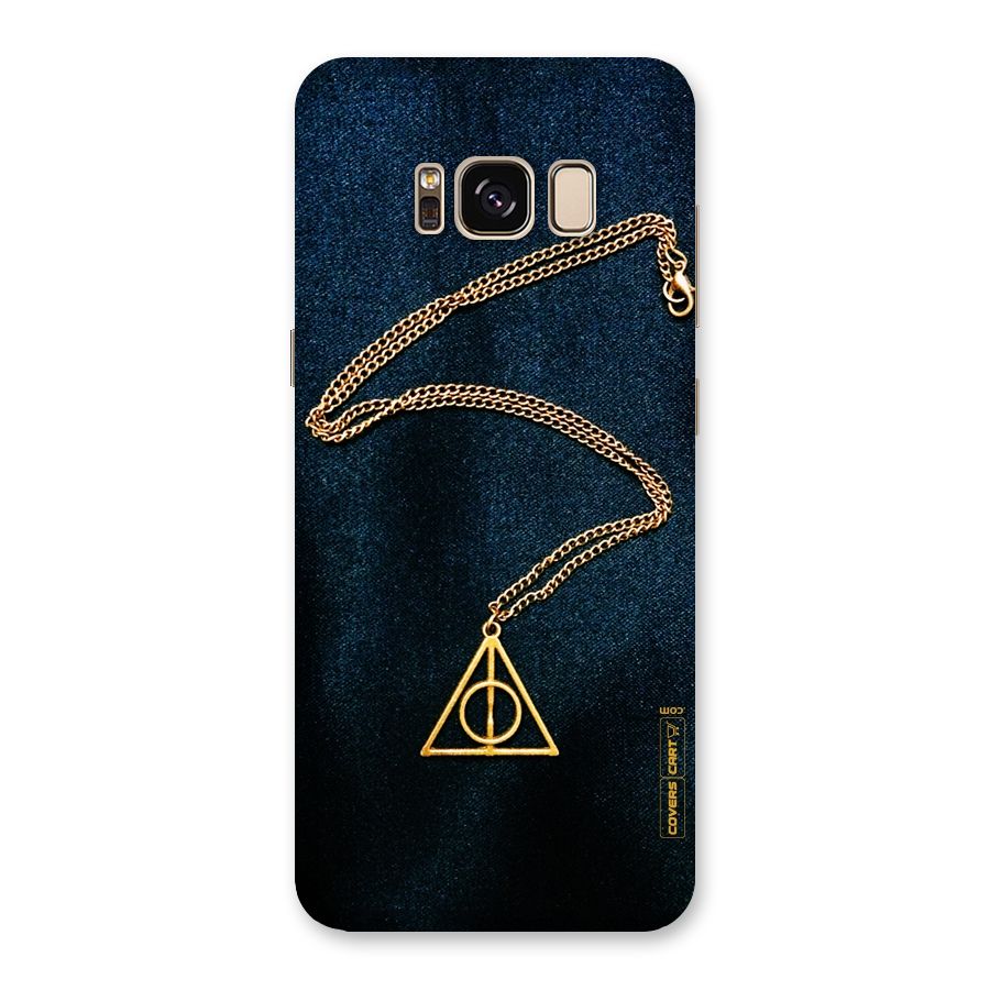 Golden Chain Back Case for Galaxy S8