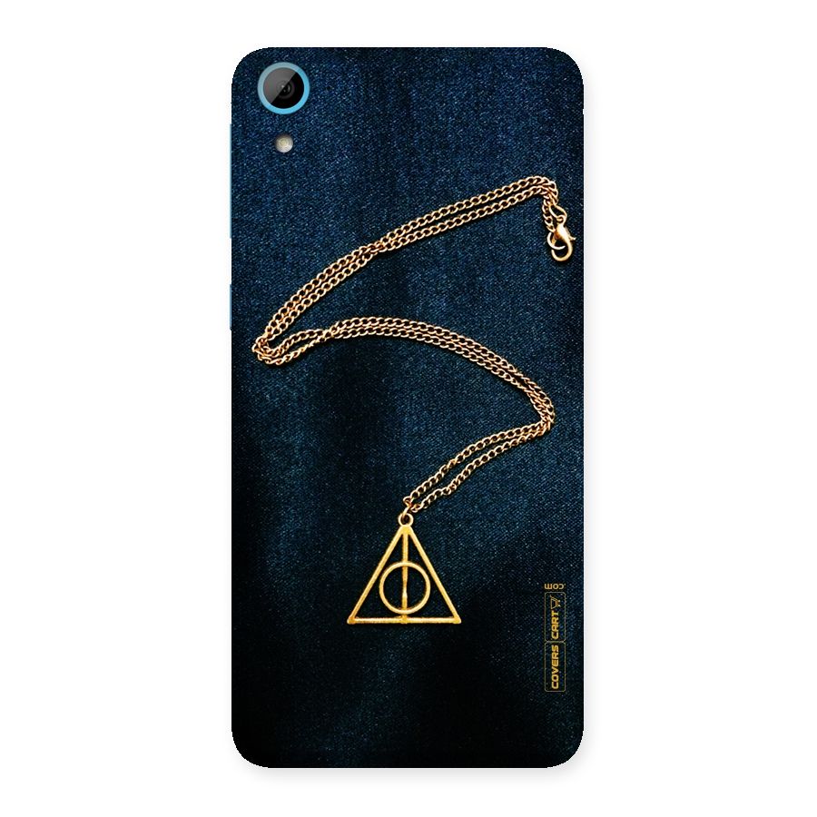 Golden Chain Back Case for HTC Desire 826
