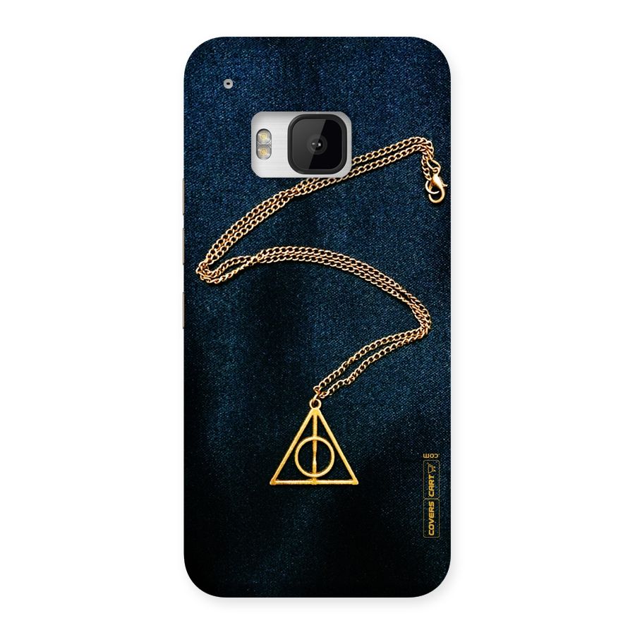 Golden Chain Back Case for HTC One M9