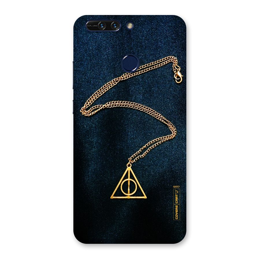 Golden Chain Back Case for Honor 8 Pro