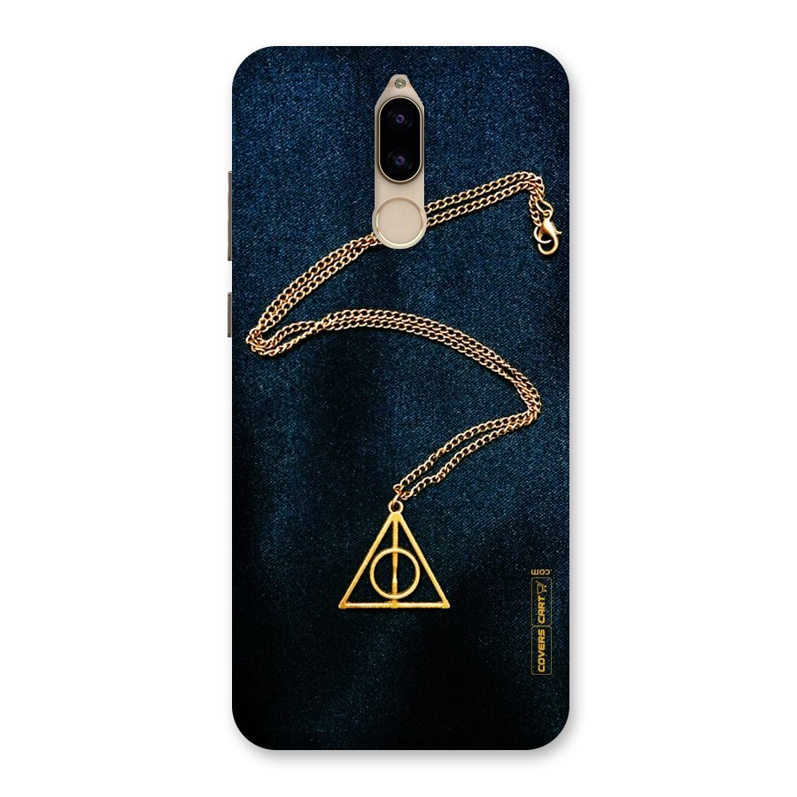 Golden Chain Back Case for Honor 9i