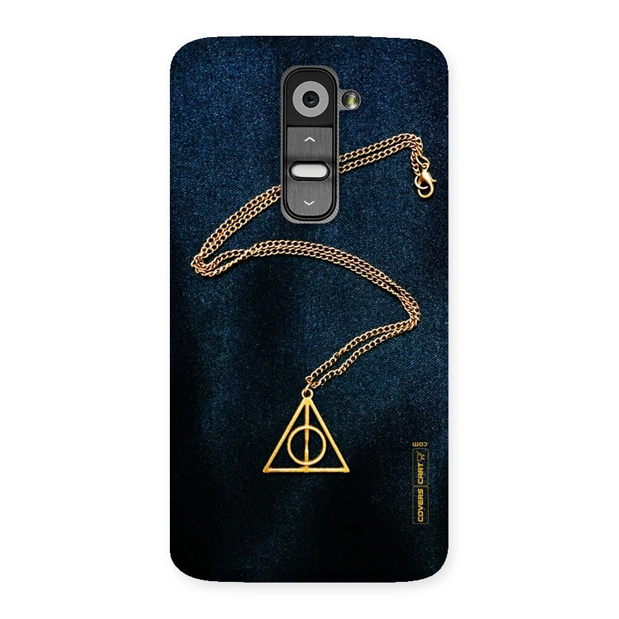 Golden Chain Back Case for LG G2